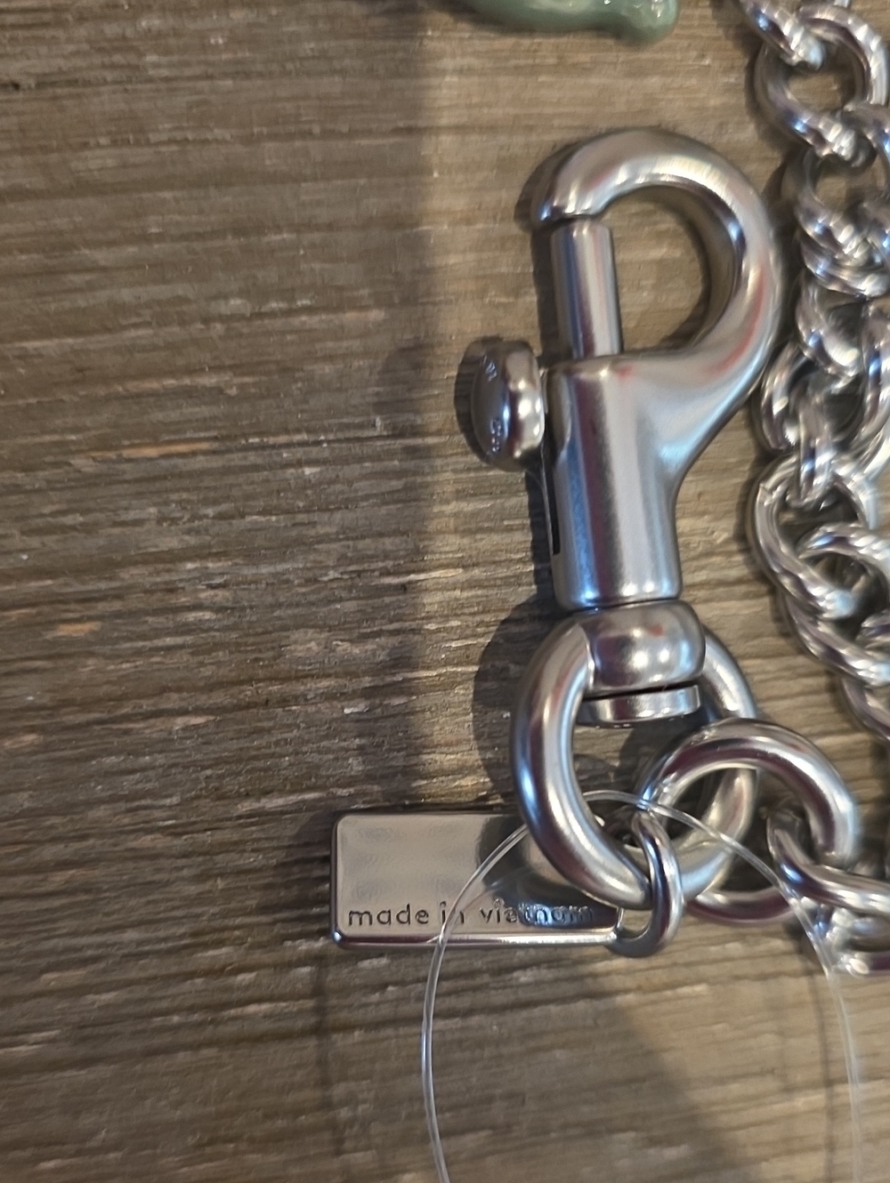 Coach Nwt Charm Chain Strap - Picture 4 of 7